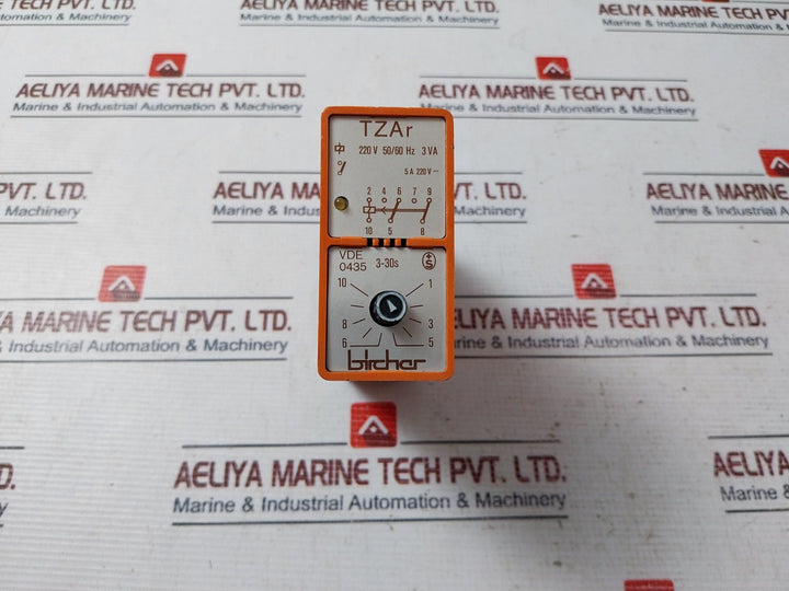 Bircher Tzar Relay 220V 50/60Hz 3Va