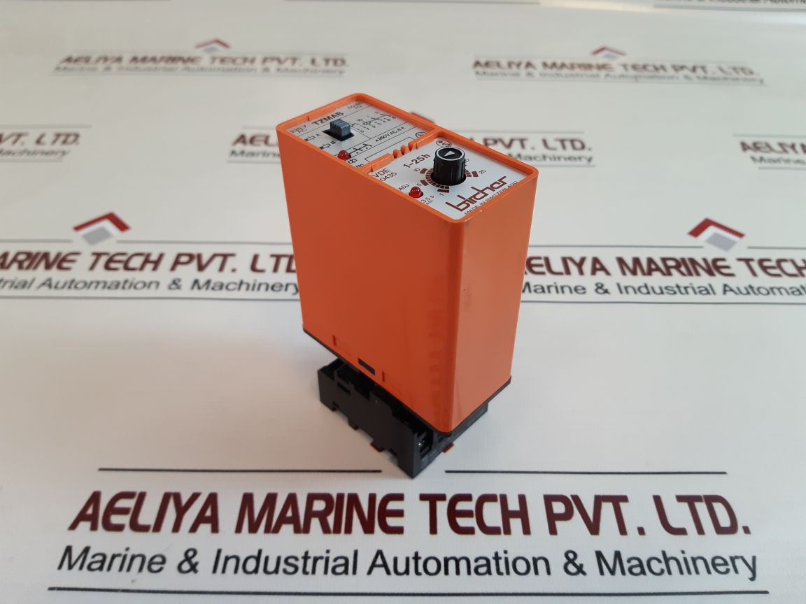 Bircher Tzmab Time Delay Relay 1-25H