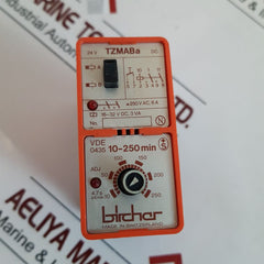 Bircher Tzmaba Time Delay Relay 10-250 Min