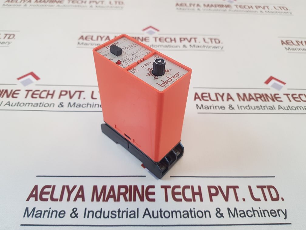 Bircher Tzmaba Vde 0435 Time Delay Relay 1-25S 