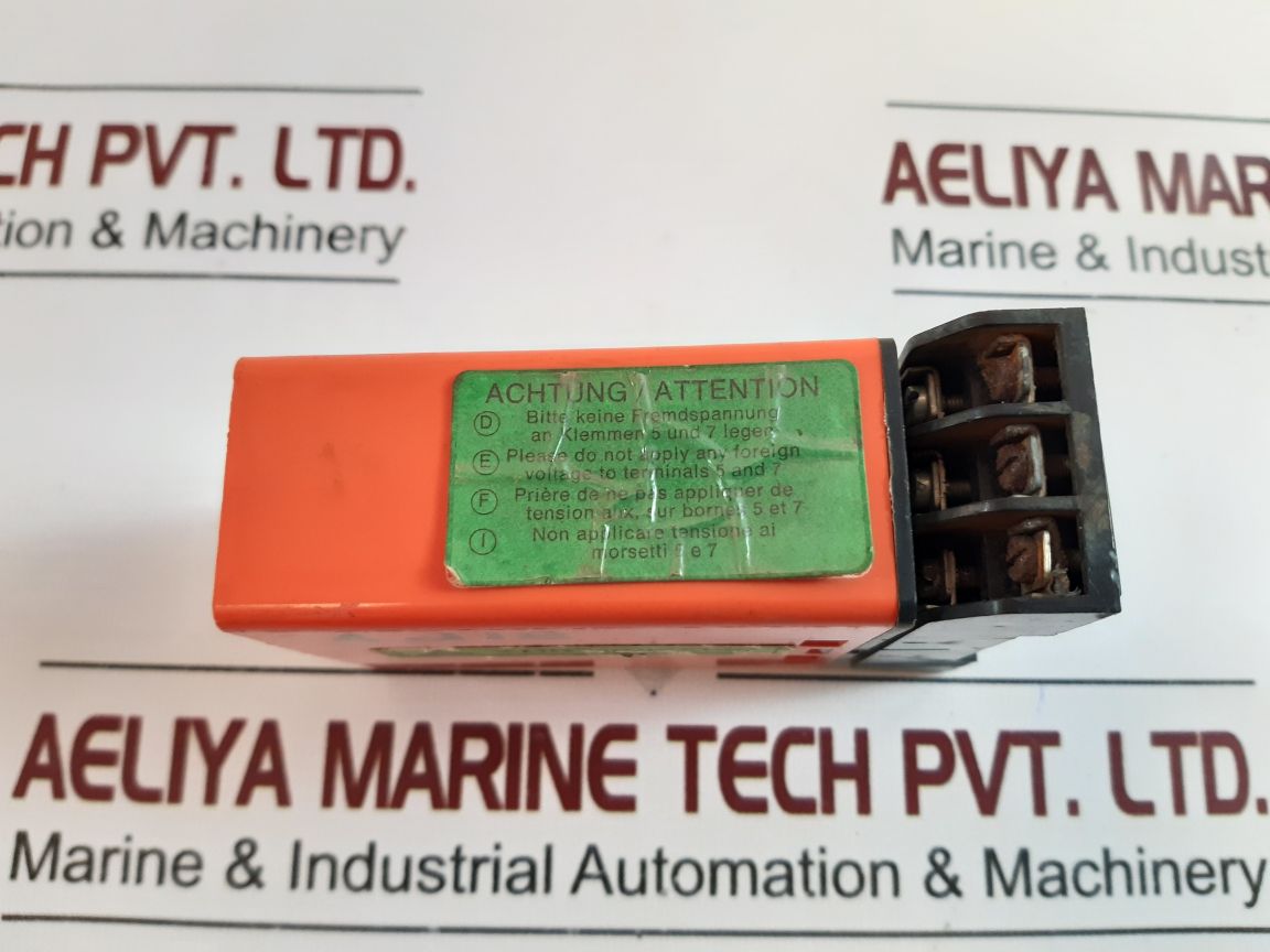 Bircher Tzmaba Vde 0435 Time Delay Relay 1-25S