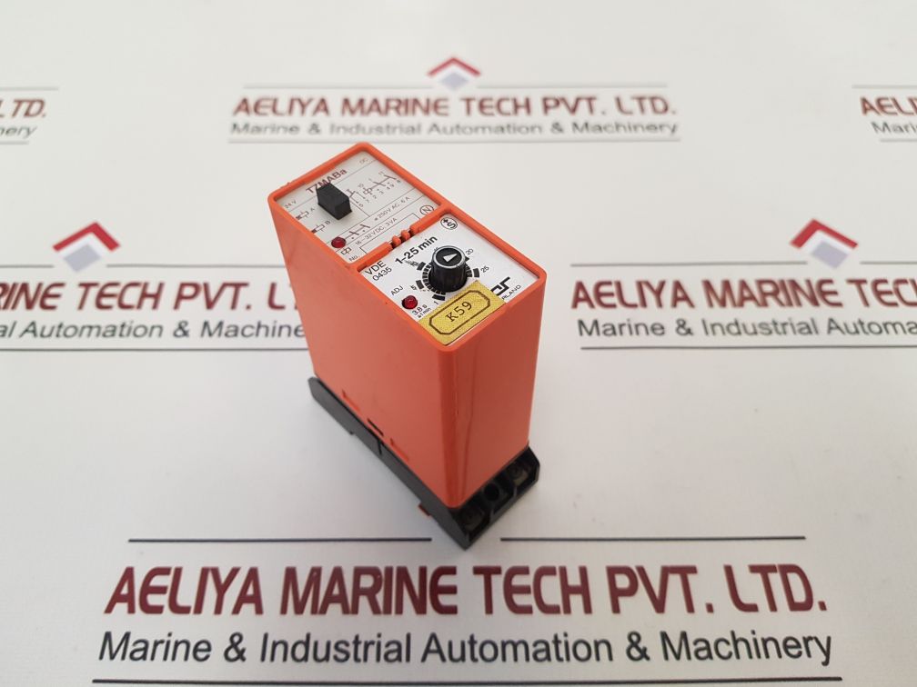 Bircher Tzmaba Time Delay Relay 250V Ac,6A