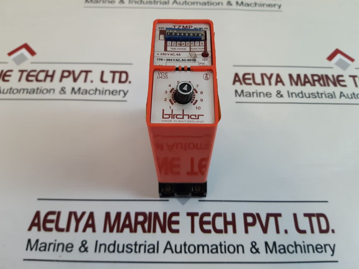 Bircher Tzmp Time Delay Relay 0.1-300Min