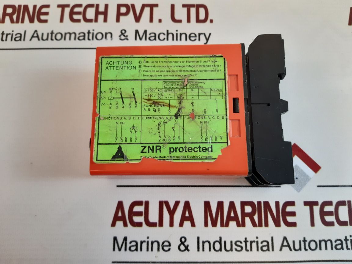 Bircher Tzmp Time Delay Relay 0.1-300Min