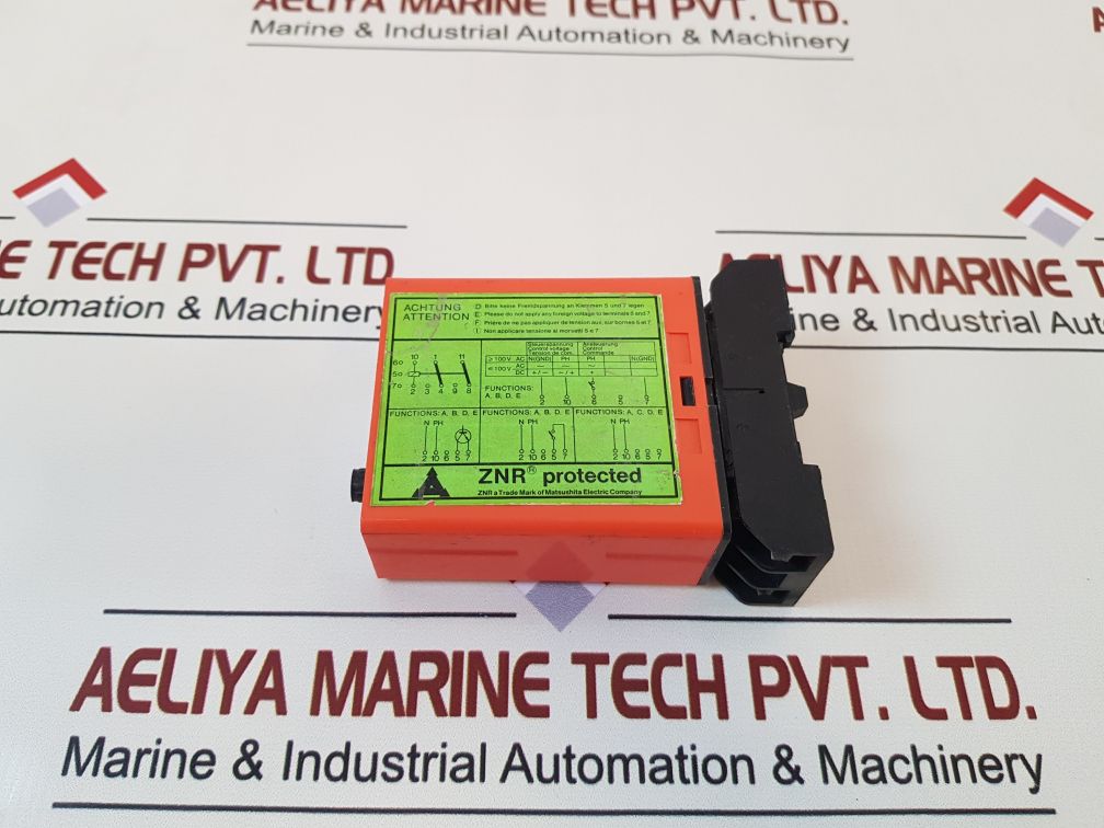 Bircher Tzmp Time Delay Relay 24V Ac/Dc