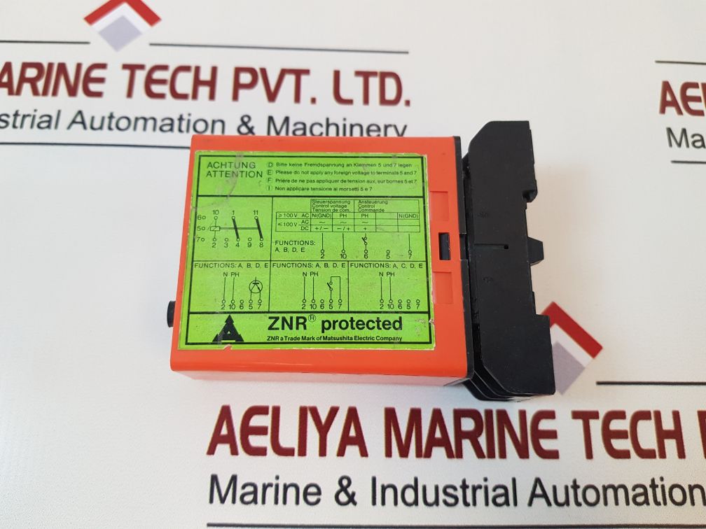 Bircher Tzmp Time Delay Relay 24V Ac/Dc