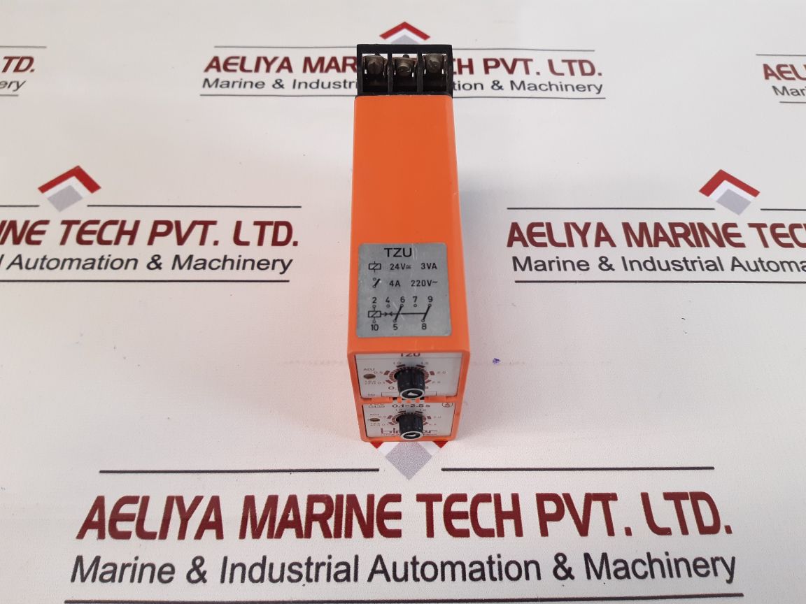 Bircher Tzu Time Delay Relay 0.1-2.5S