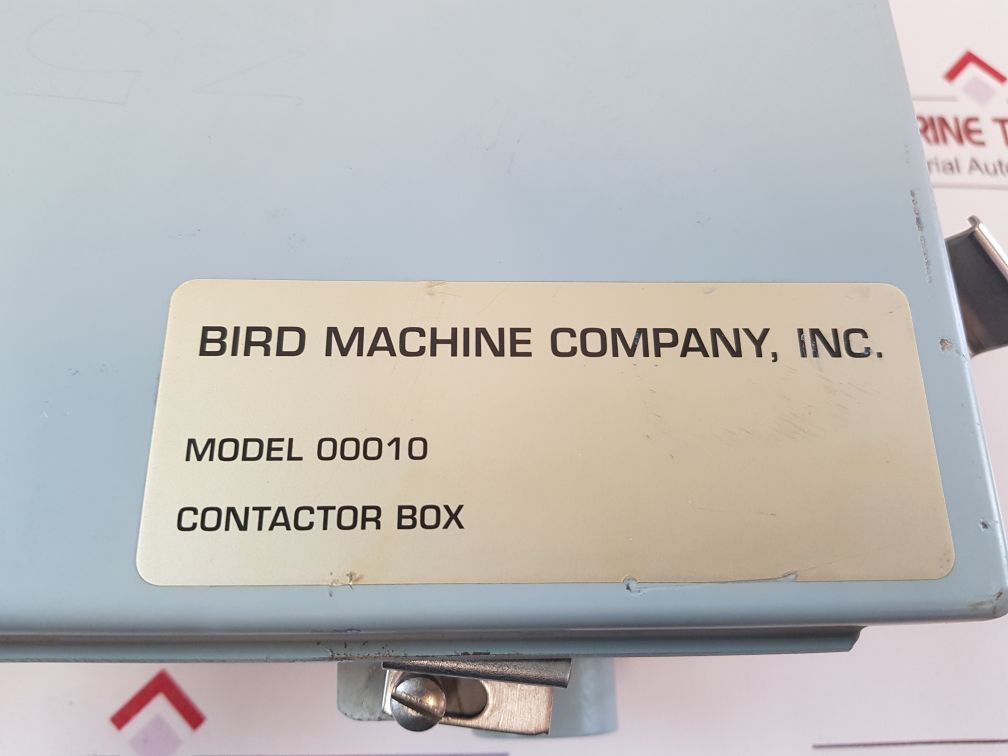 Bird Machine 00010 Contactor Box