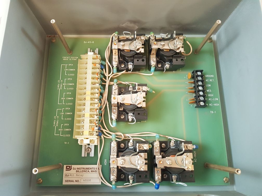 Bird Machine 00010 Contactor Box