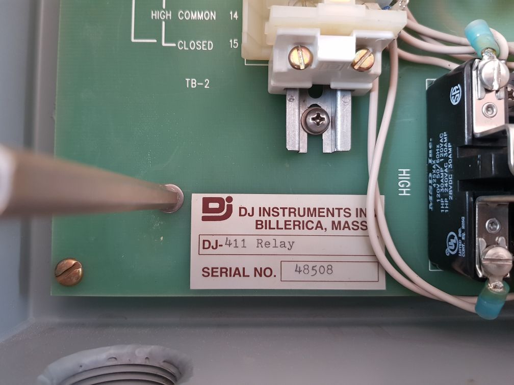 Bird Machine 00010 Contactor Box