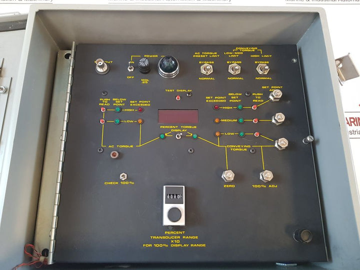 Bird Machine Company Dj-411-digi Torque Load Indicator