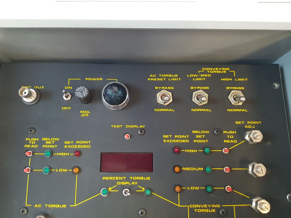 Bird Machine Company Dj-411-digi Torque Load Indicator