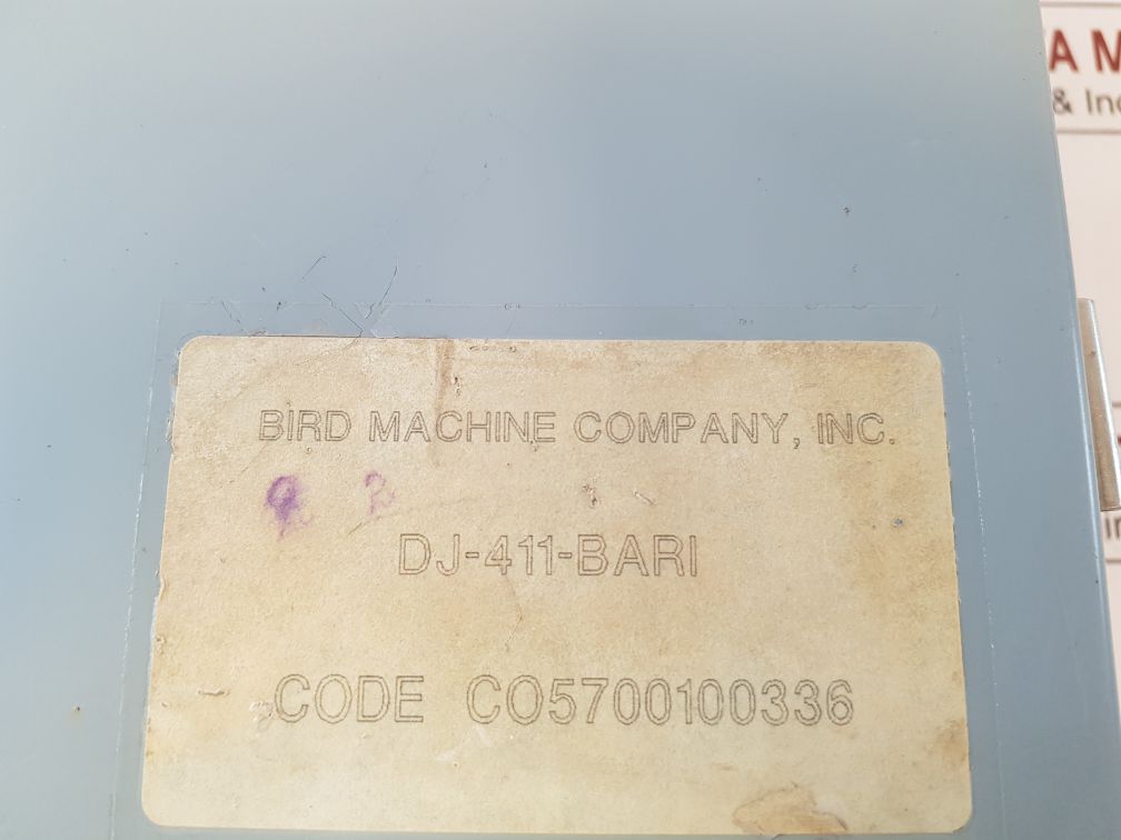 Bird Machine Dj-411-bari
