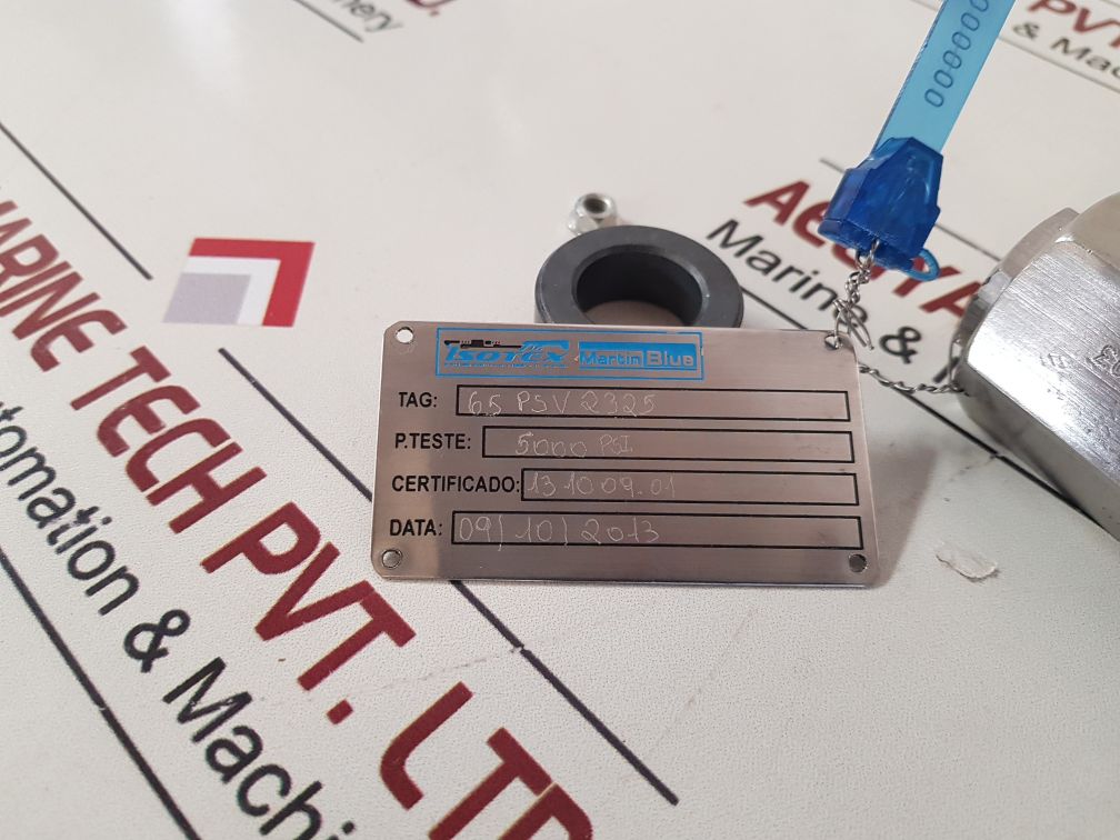 Bis Valves Rl37N-9K Pressure Safety Valve