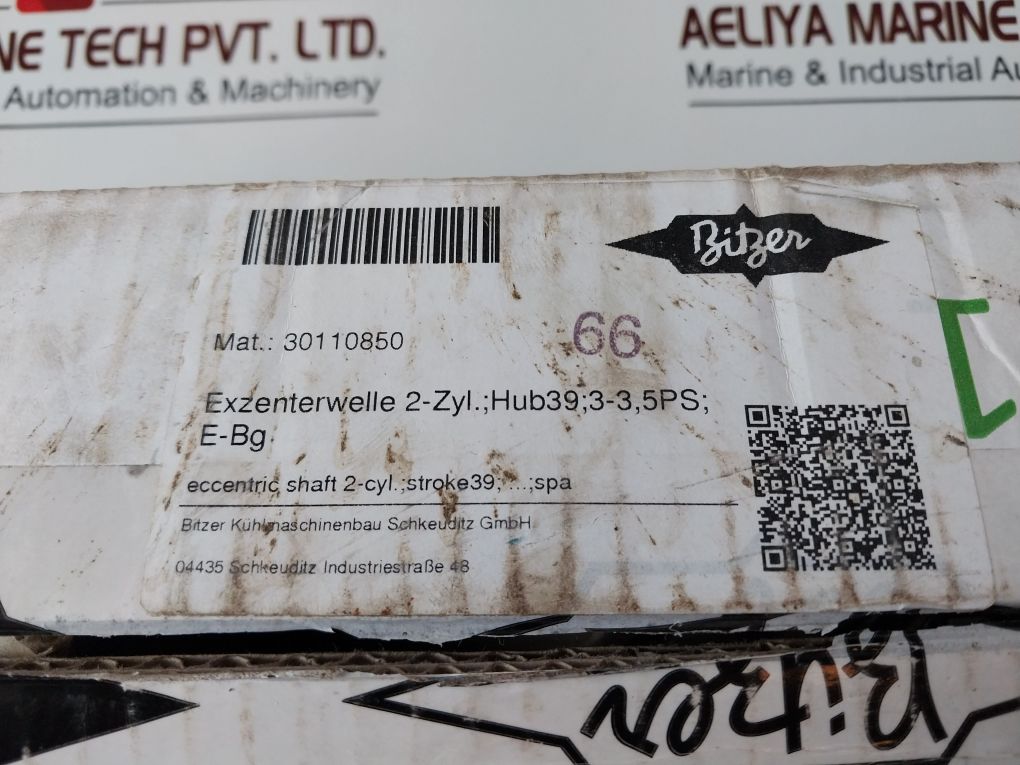 Bitzer 30110850 Air Compressor Eccentric Shaft