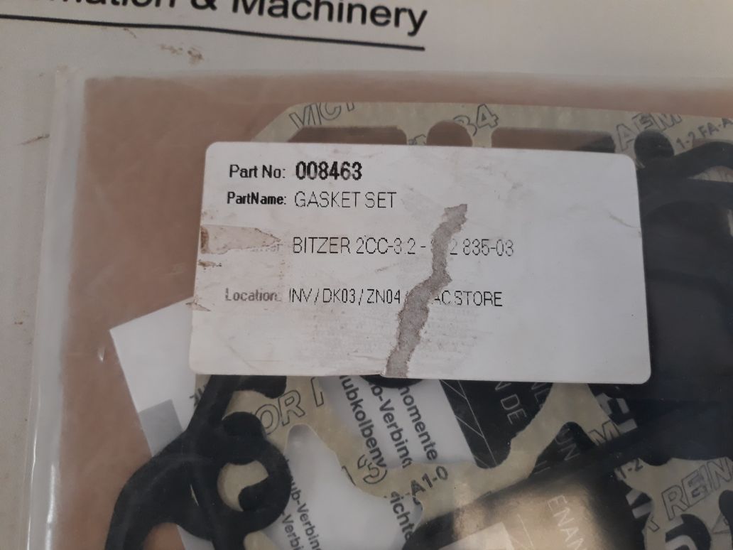 Bitzer 37283503 Gasket Set 2Cc-3.2, 2Cc-4.2