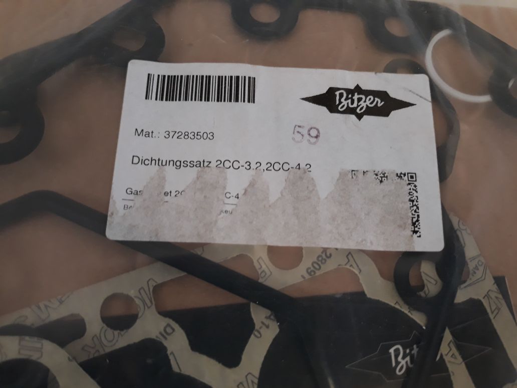 Bitzer 37283503 Gasket Set 2Cc-3.2, 2Cc-4.2