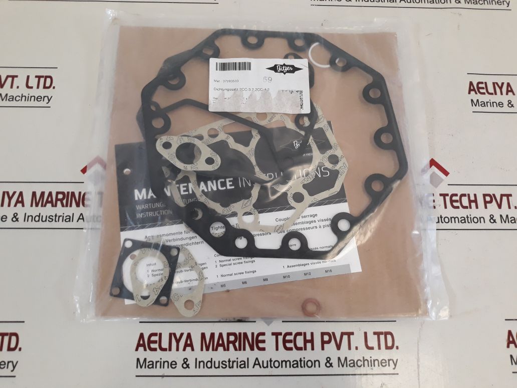 Bitzer 37283503 Gasket Set 2Cc-3.2, 2Cc-4.2