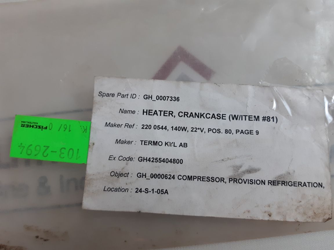 Bitzer 343213-04 Heater E112303 