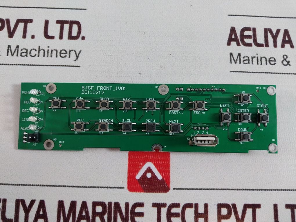 Bjgf_Front_1V01 Pcb Card