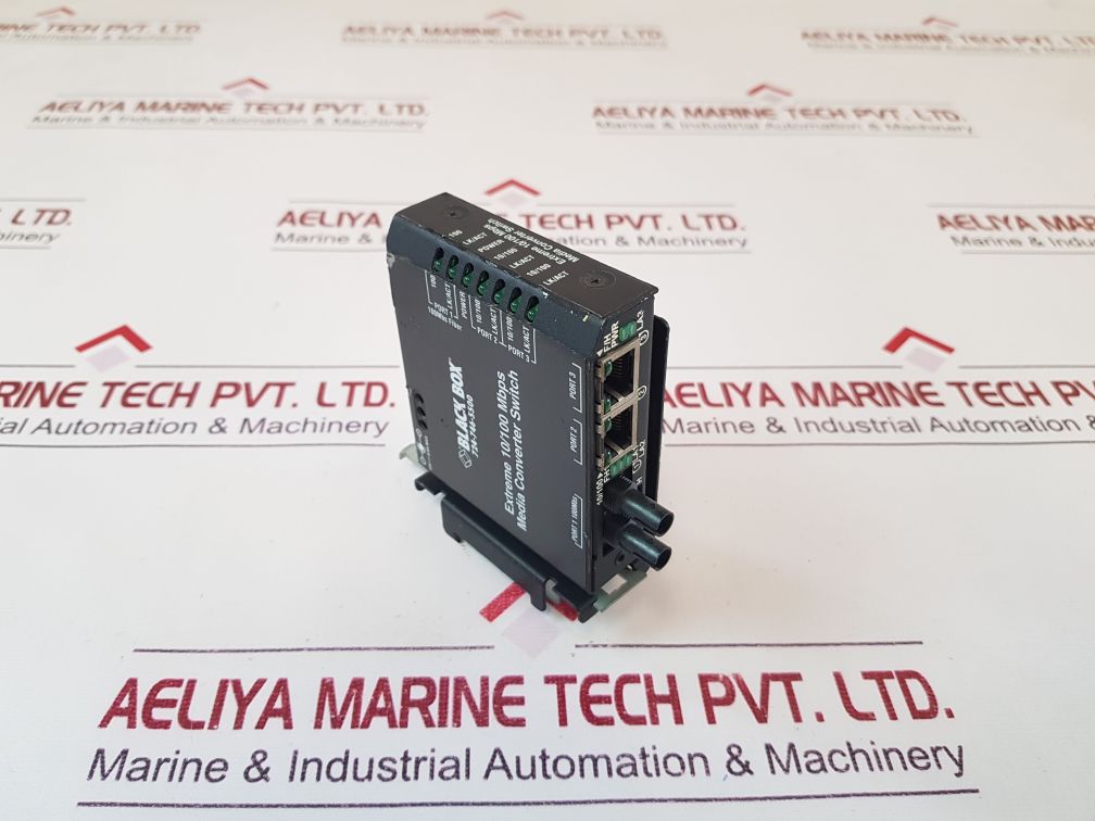 Black Box 724-746-5500 Media Converter Switch Lbh100A-pd-st-24