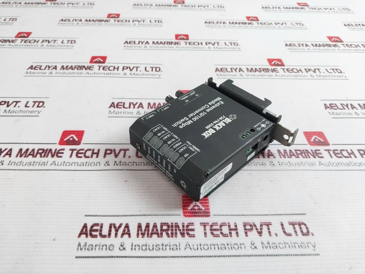 Black Box 724-746-5500 Media Converter Switch Rev L 24Vdc