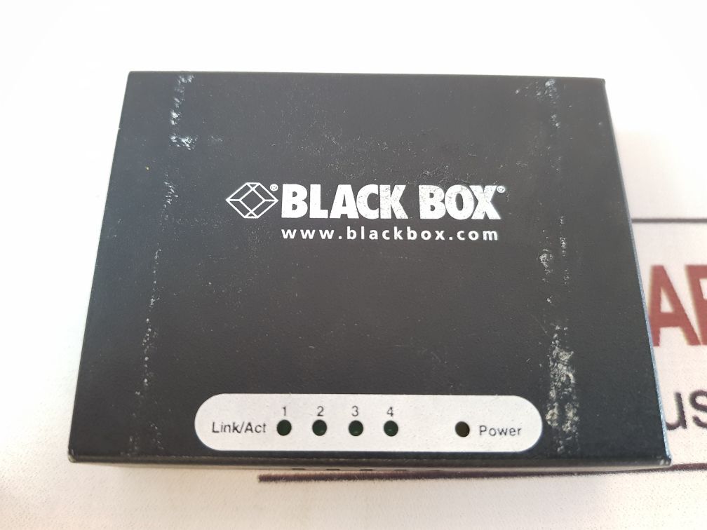 Black Box 7247465500 10100 To 100Base-fx Media Converter Lh1706A-st Set

