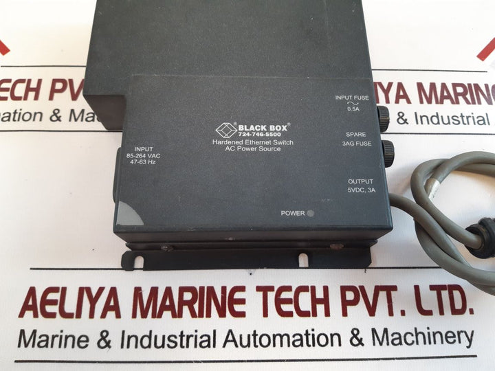 Black Box 724 746 5500 Hardened Ethernet Switch
