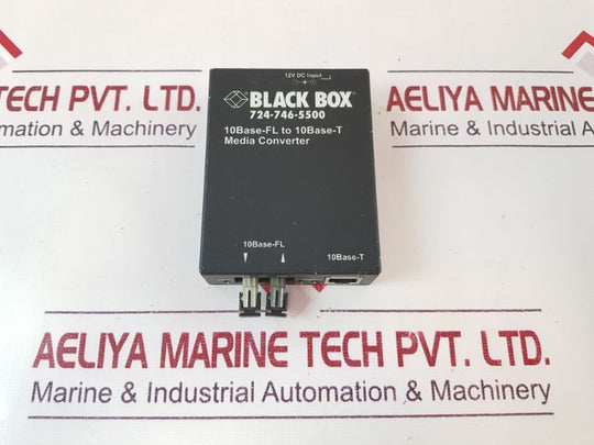 Black Box 724 746 5500 Media Converter Le2120A-r4,10 Base-fl To 10 Base-t