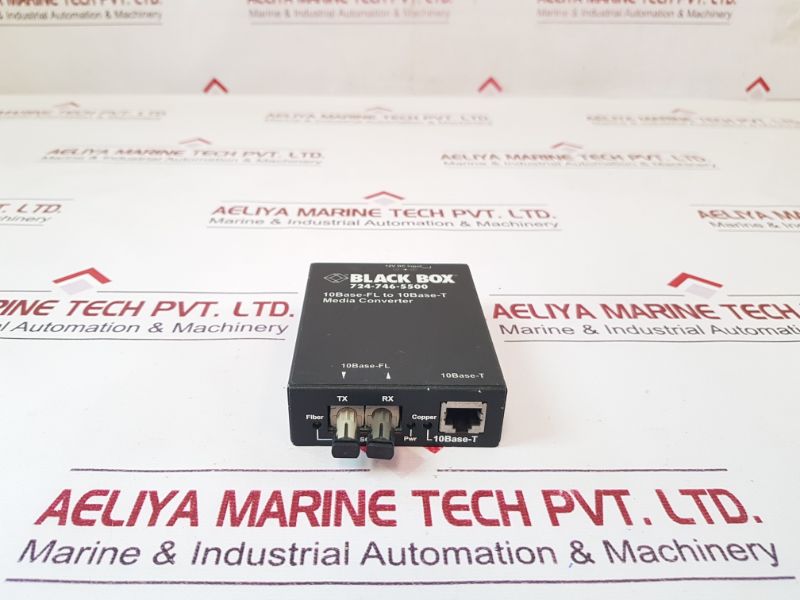 Black Box 724 746 5500 Media Converter Le2120A-r4,10 Base-fl To 10 Base-t