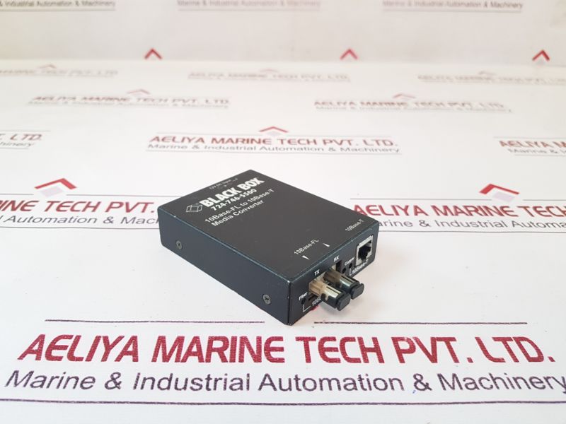 Black Box 724 746 5500 Media Converter Le2120A-r4,10 Base-fl To 10 Base-t
