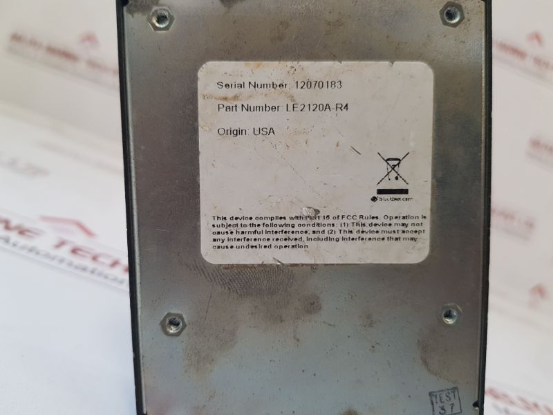 Black Box 724 746 5500 Media Converter Le2120A-r4,10 Base-fl To 10 Base-t