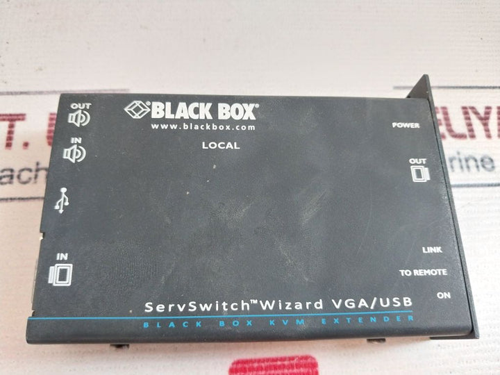 Black Box Acu5050A-r2 Kvm Extender With Audio 5V Dc 2500Ma