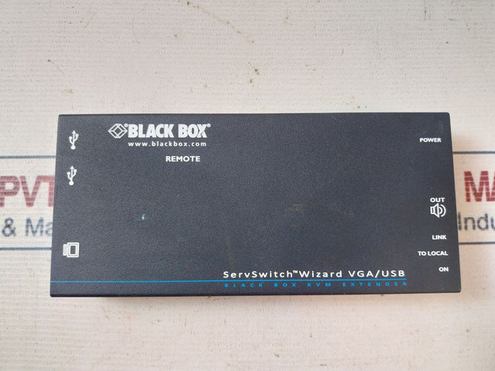 Black Box Acu5050A-r2 Wizard Vga/Usb Kvm Extender With Audio Remote 500Ma