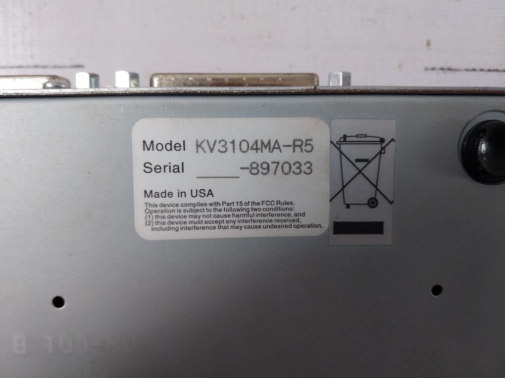 Black Box Kv3104Ma-r5 4 Port Server Switch Ps2