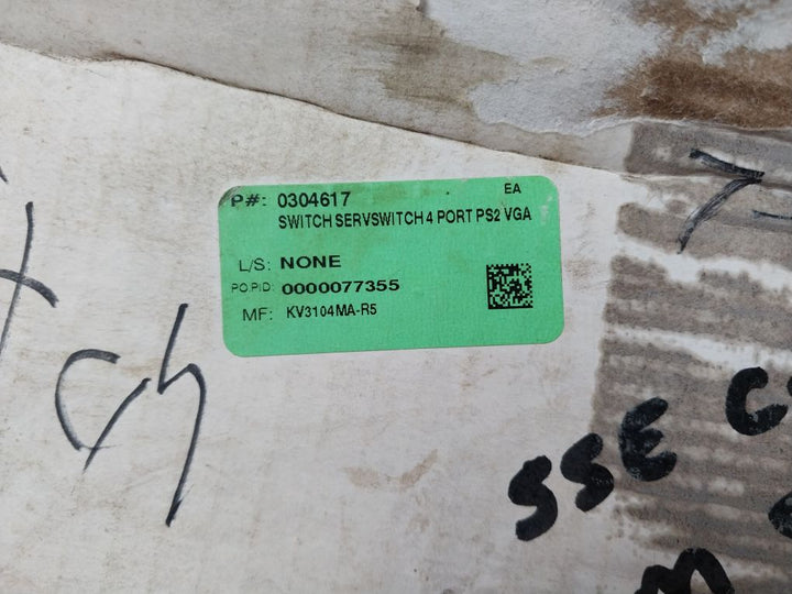 Black Box Kv3104Ma-r5 4 Port Server Switch Ps2