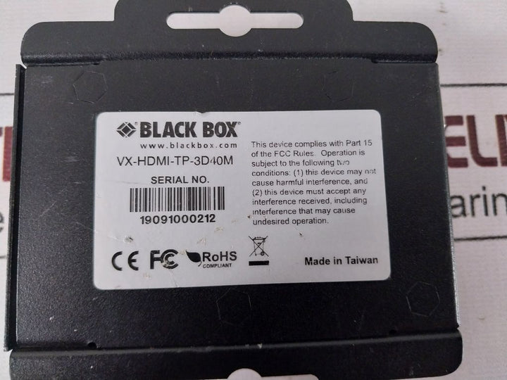 Black Box Vx-hdmi-tp-3D40M 3D Hdmi Extender Transmitter