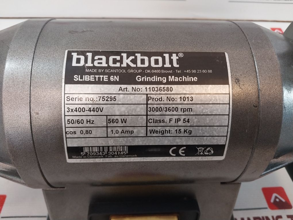 Blackbolt Slibette 6N Double Grinding Machine