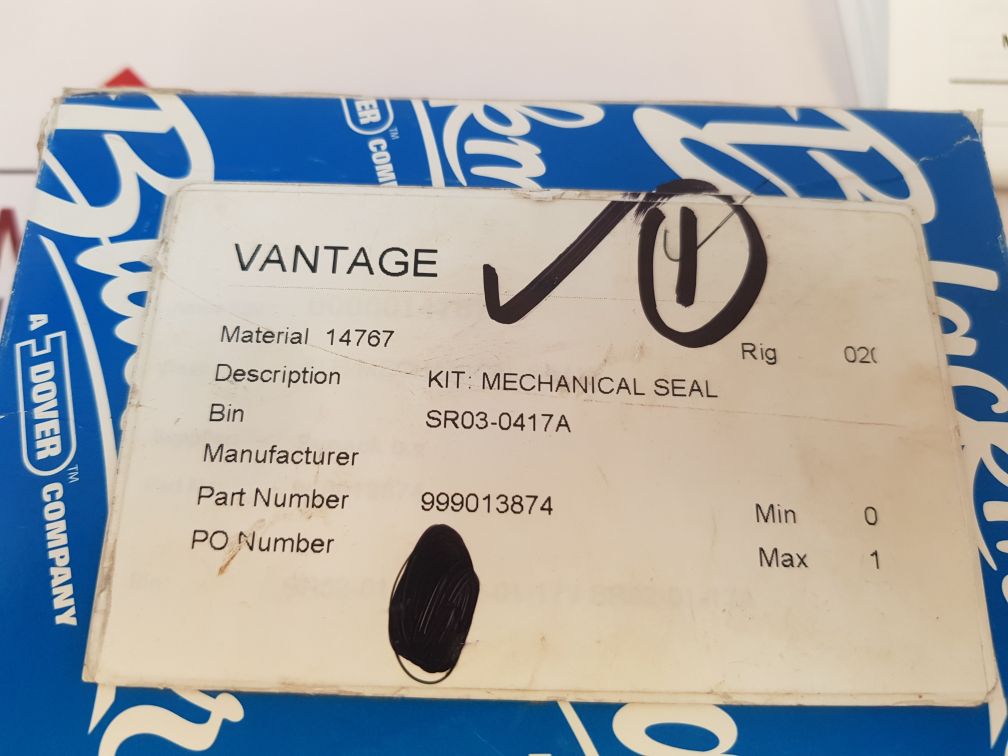 Blackmer 999013874 Mechanical Seal Kit