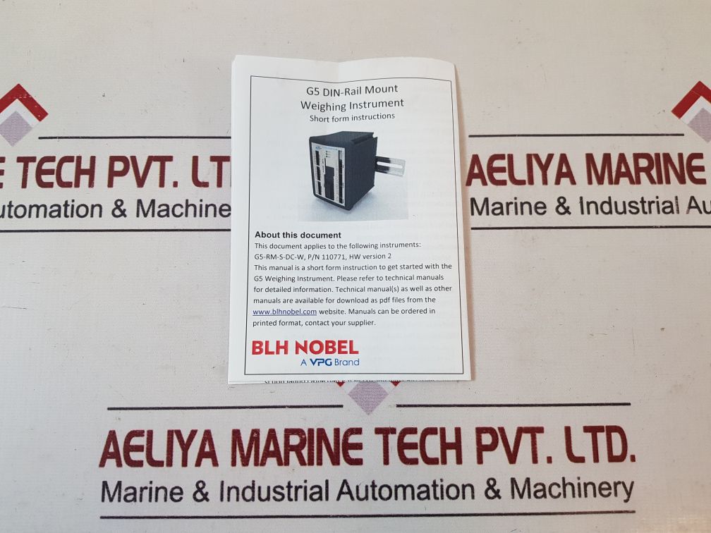 Blh Nobel G5-rm-s-dc-w G5 Din Rail Mount