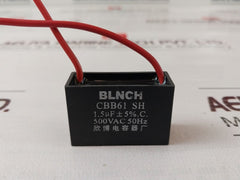 Lot Of 4X Blnch Cbb61Sh 500Vac 50Hz Fan Capacitor