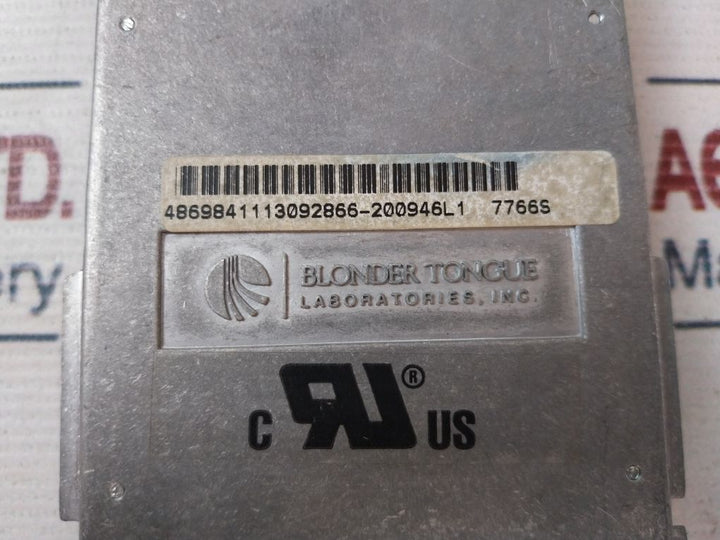 Blonder Tongue Amcm 860 Modular Agile Audio/Video Modulator