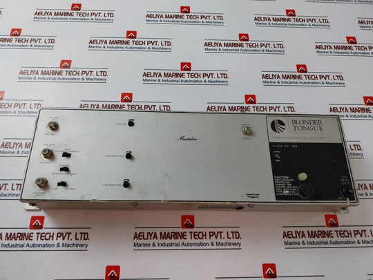 Blonder Tongue Muvb-45 Distribution Amplifier 117V 0.2A 60Hz