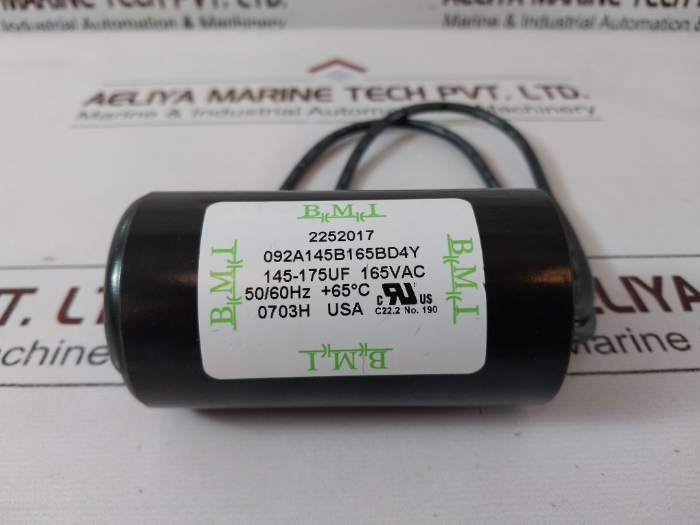 Bmi 842135 Start Capacitor 2252017