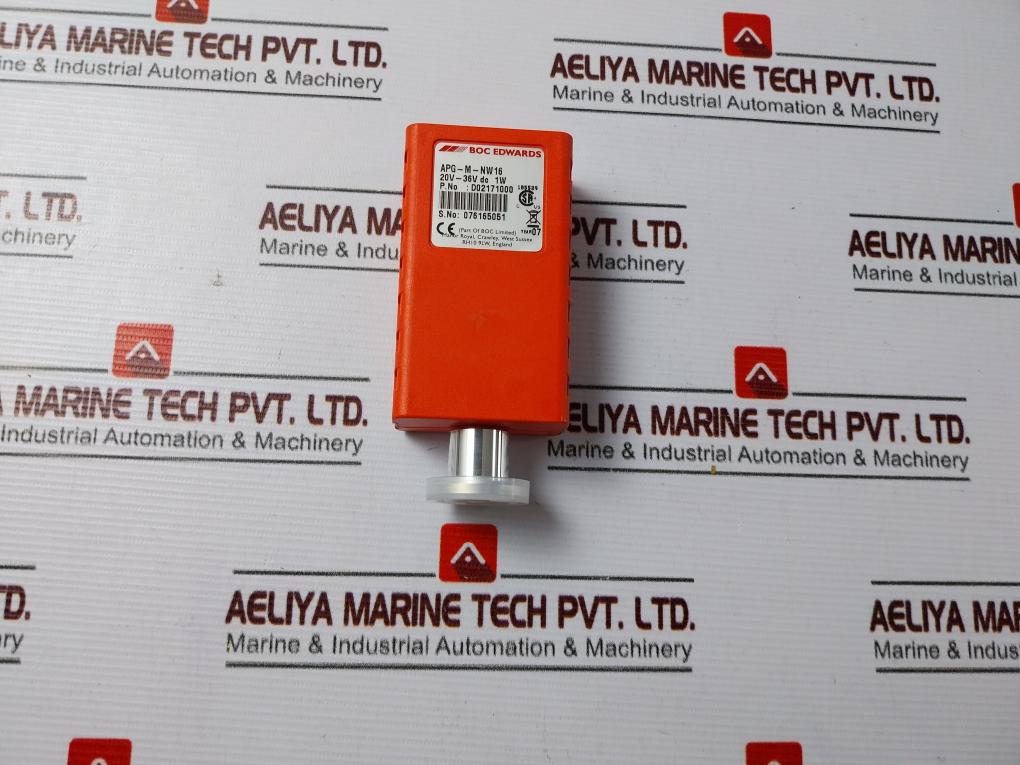 Boc Edwards Apg-m-nw16 Active Pirani Gauge D02171000