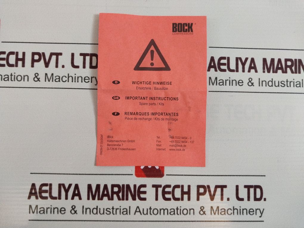 Bock 08304 Connecting Rod Am3/233, Am4/466, F/Fk3-4, F3-gn