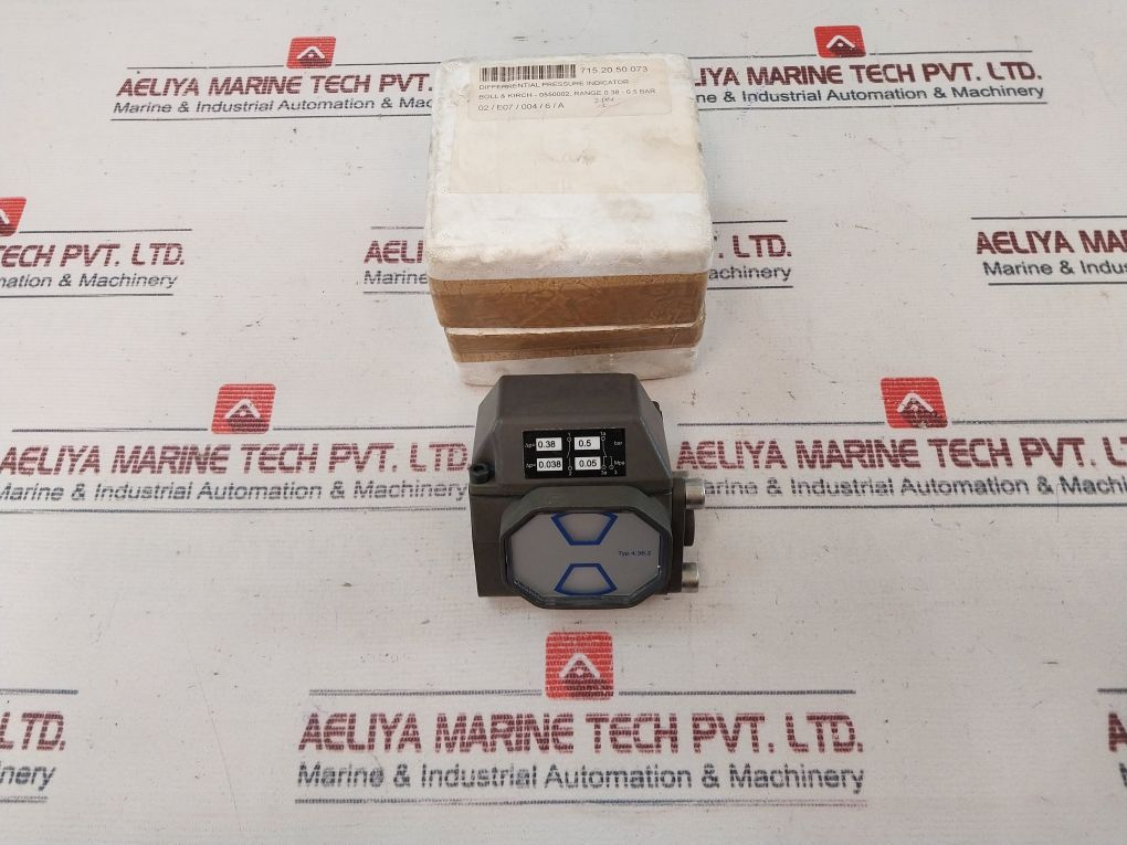 Boll & Kirch 4.36.2 Differential Pressure Indicator 0550002
