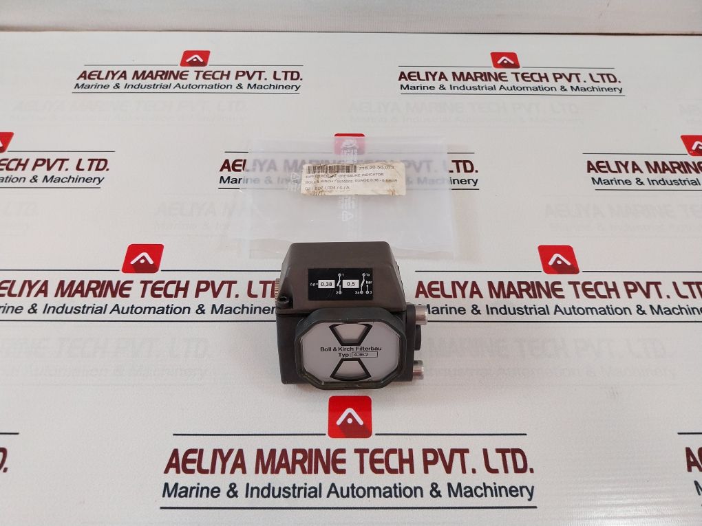 Boll & Kirch 4.36.2 Differential Pressure Indicator 20914