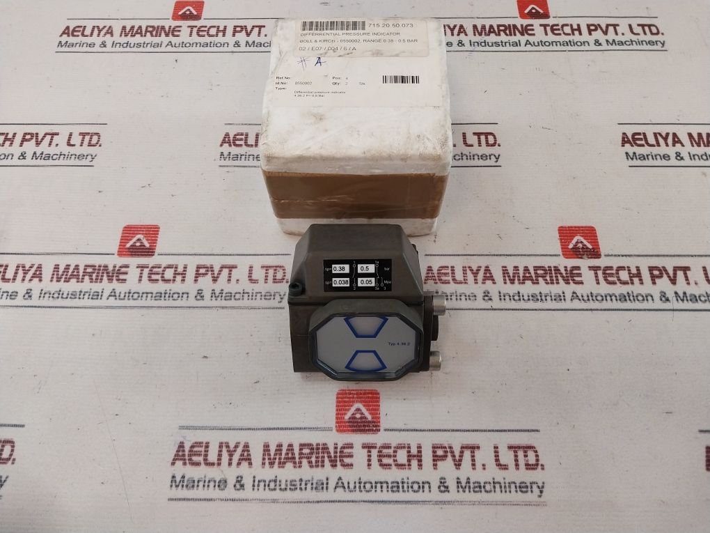 Boll & Kirch 4.36.2 Differential Pressure Indicator 0550002
