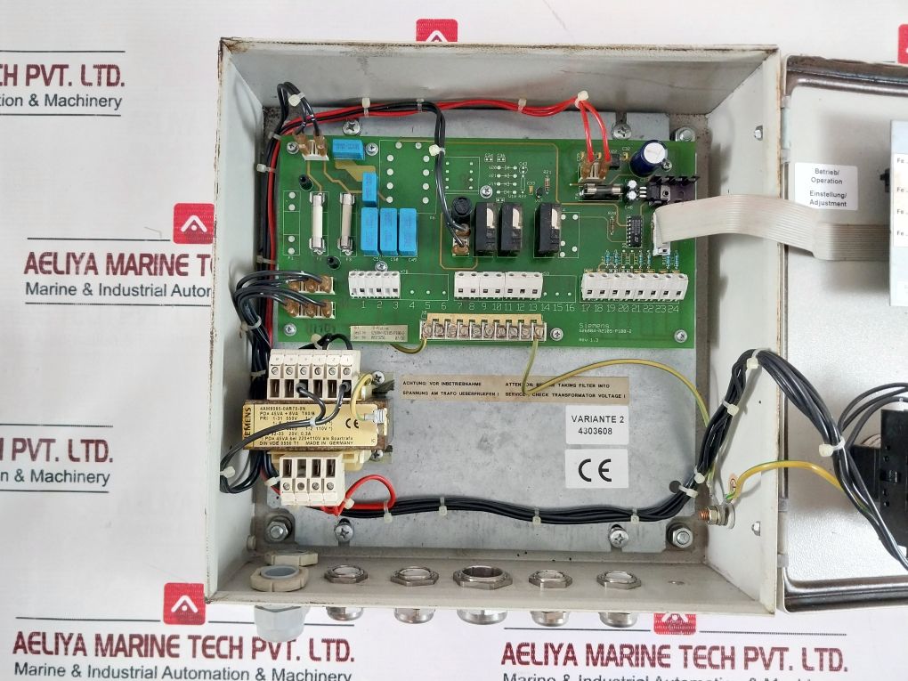 Boll & Kirch Filterbau 220V 60Hz Fuel Filter Control Box